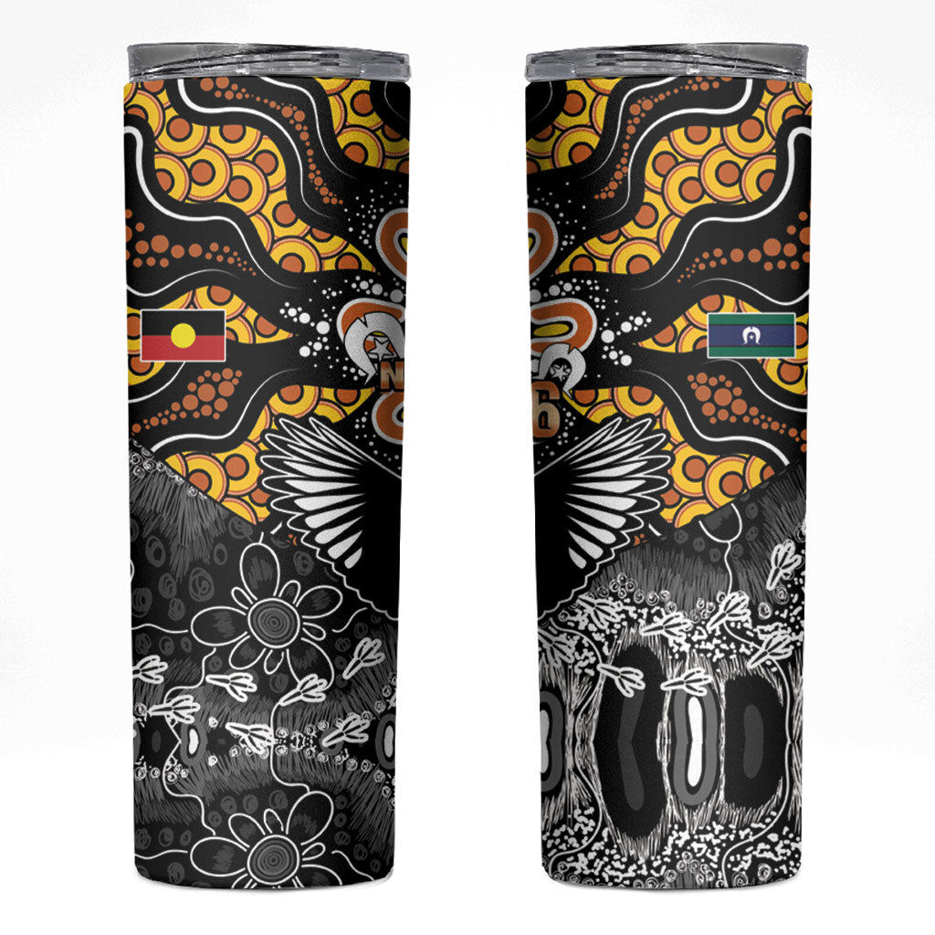 Magpies NAIDOC Week 2026 Skinny Tumbler Australian Aboriginal Torres Strait Islander Flag
