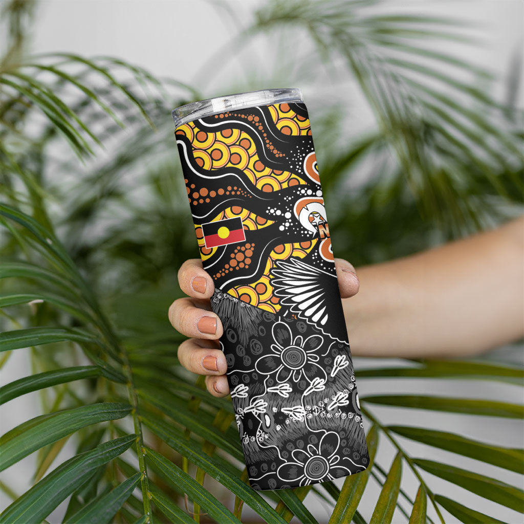 Magpies NAIDOC Week 2026 Skinny Tumbler Australian Aboriginal Torres Strait Islander Flag