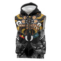 Magpies NAIDOC Week 2026 Personalised Sleeveless Zip Hoodie Australian Aboriginal Torres Strait Islander Flag
