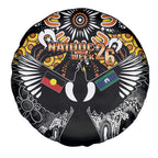 Magpies NAIDOC Week 2026 Spare Tire Cover Australian Aboriginal Torres Strait Islander Flag