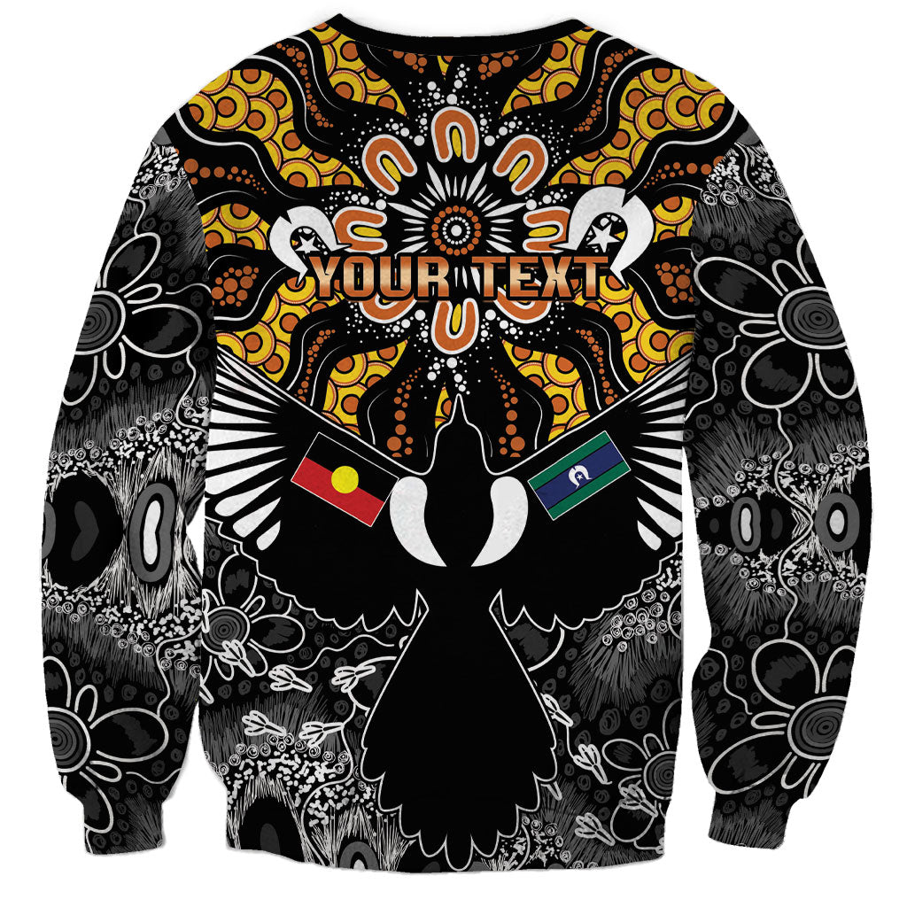 Magpies NAIDOC Week 2026 Personalised Sweatshirt Australian Aboriginal Torres Strait Islander Flag