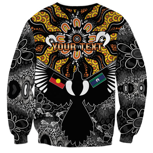 Magpies NAIDOC Week 2026 Personalised Sweatshirt Australian Aboriginal Torres Strait Islander Flag