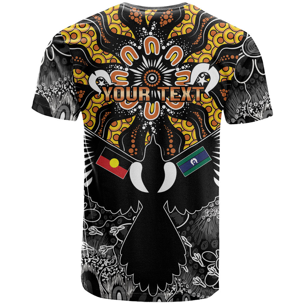 Magpies NAIDOC Week 2026 Personalised T Shirt Australian Aboriginal Torres Strait Islander Flag
