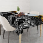 Magpies NAIDOC Week 2026 Tablecloth Australian Aboriginal Torres Strait Islander Flag