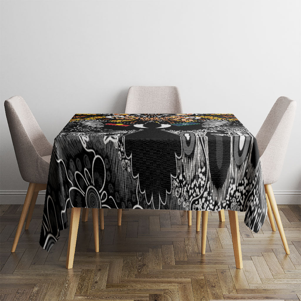 Magpies NAIDOC Week 2026 Tablecloth Australian Aboriginal Torres Strait Islander Flag