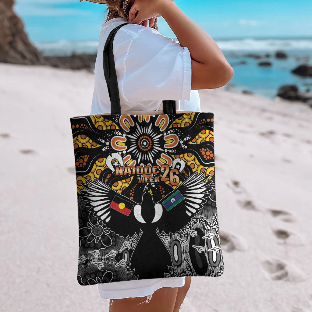 Magpies NAIDOC Week 2026 Tote Bag Australian Aboriginal Torres Strait Islander Flag