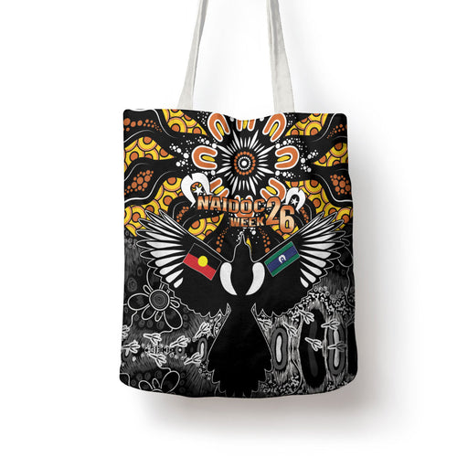 Magpies NAIDOC Week 2026 Tote Bag Australian Aboriginal Torres Strait Islander Flag