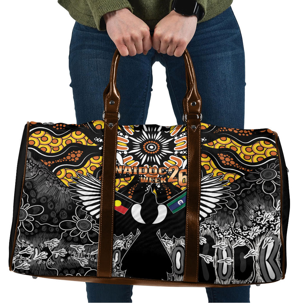 Magpies NAIDOC Week 2026 Travel Bag Australian Aboriginal Torres Strait Islander Flag