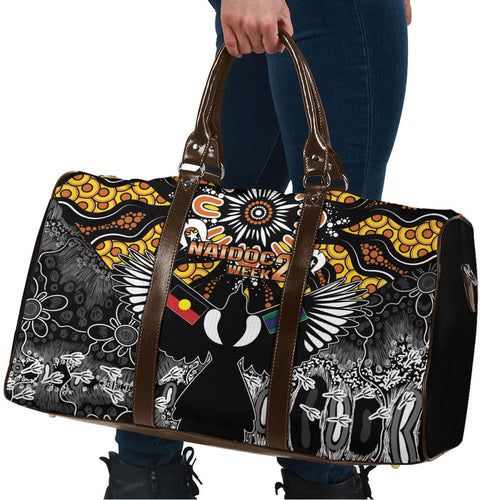 Magpies NAIDOC Week 2026 Travel Bag Australian Aboriginal Torres Strait Islander Flag