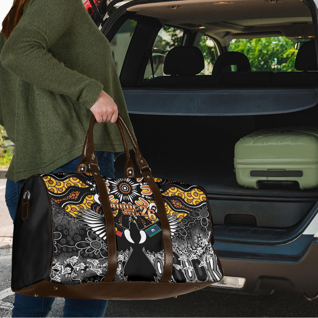 Magpies NAIDOC Week 2026 Travel Bag Australian Aboriginal Torres Strait Islander Flag