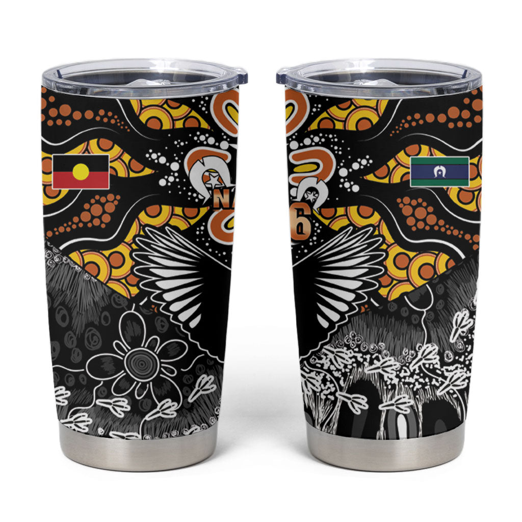 Magpies NAIDOC Week 2026 Tumbler Cup Australian Aboriginal Torres Strait Islander Flag