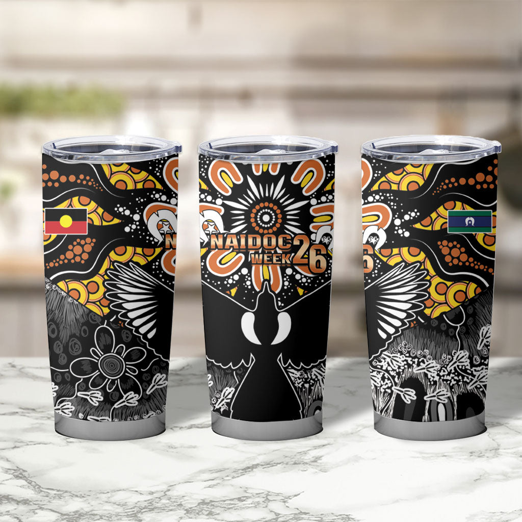 Magpies NAIDOC Week 2026 Tumbler Cup Australian Aboriginal Torres Strait Islander Flag