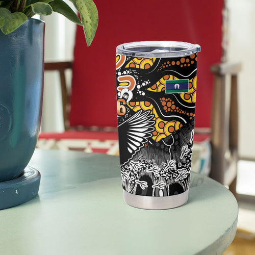 Magpies NAIDOC Week 2026 Tumbler Cup Australian Aboriginal Torres Strait Islander Flag