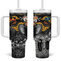 Magpies NAIDOC Week 2026 Tumbler With Handle Australian Aboriginal Torres Strait Islander Flag