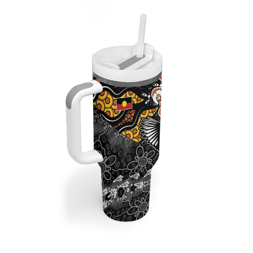 Magpies NAIDOC Week 2026 Tumbler With Handle Australian Aboriginal Torres Strait Islander Flag