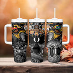 Magpies NAIDOC Week 2026 Tumbler With Handle Australian Aboriginal Torres Strait Islander Flag