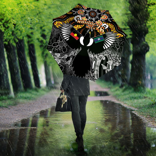 Magpies NAIDOC Week 2026 Umbrella Australian Aboriginal Torres Strait Islander Flag