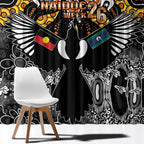 Magpies NAIDOC Week 2026 Window Curtain Australian Aboriginal Torres Strait Islander Flag