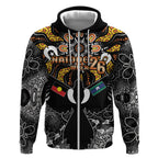 Magpies NAIDOC Week 2026 Personalised Zip Hoodie Australian Aboriginal Torres Strait Islander Flag