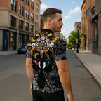 Magpies NAIDOC Week 2026 Personalised Zipper Polo Shirt Australian Aboriginal Torres Strait Islander Flag