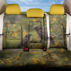 New Zealand Kaka Bird Back Car Seat Cover Kowhai Flower Landscape Style