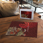 New Zealand Kaka Bird Personalised Puzzle Pohutukawa Matariki Maori Pattern