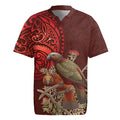 New Zealand Kaka Bird Personalised Rugby Jersey Pohutukawa Matariki Maori Pattern