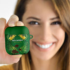 South Canterbury Anniversary Day AirPods Case Kiwi Kowhai Silver Fern Maori Pattern