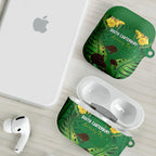 South Canterbury Anniversary Day AirPods Case Kiwi Kowhai Silver Fern Maori Pattern