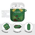 South Canterbury Anniversary Day AirPods Case Kiwi Kowhai Silver Fern Maori Pattern