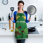 South Canterbury Anniversary Day Apron Kiwi Kowhai Silver Fern Maori Pattern