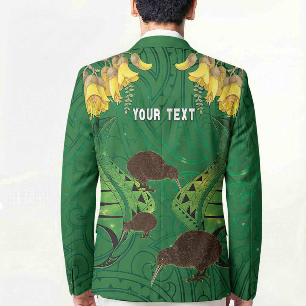Personalised South Canterbury Anniversary Day Blazer Kiwi Kowhai Silver Fern Maori Pattern