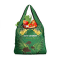 South Canterbury Anniversary Day Grocery Bag Kiwi Kowhai Silver Fern Maori Pattern