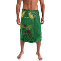 Personalised South Canterbury Anniversary Day Lavalava Kiwi Kowhai Silver Fern Maori Pattern