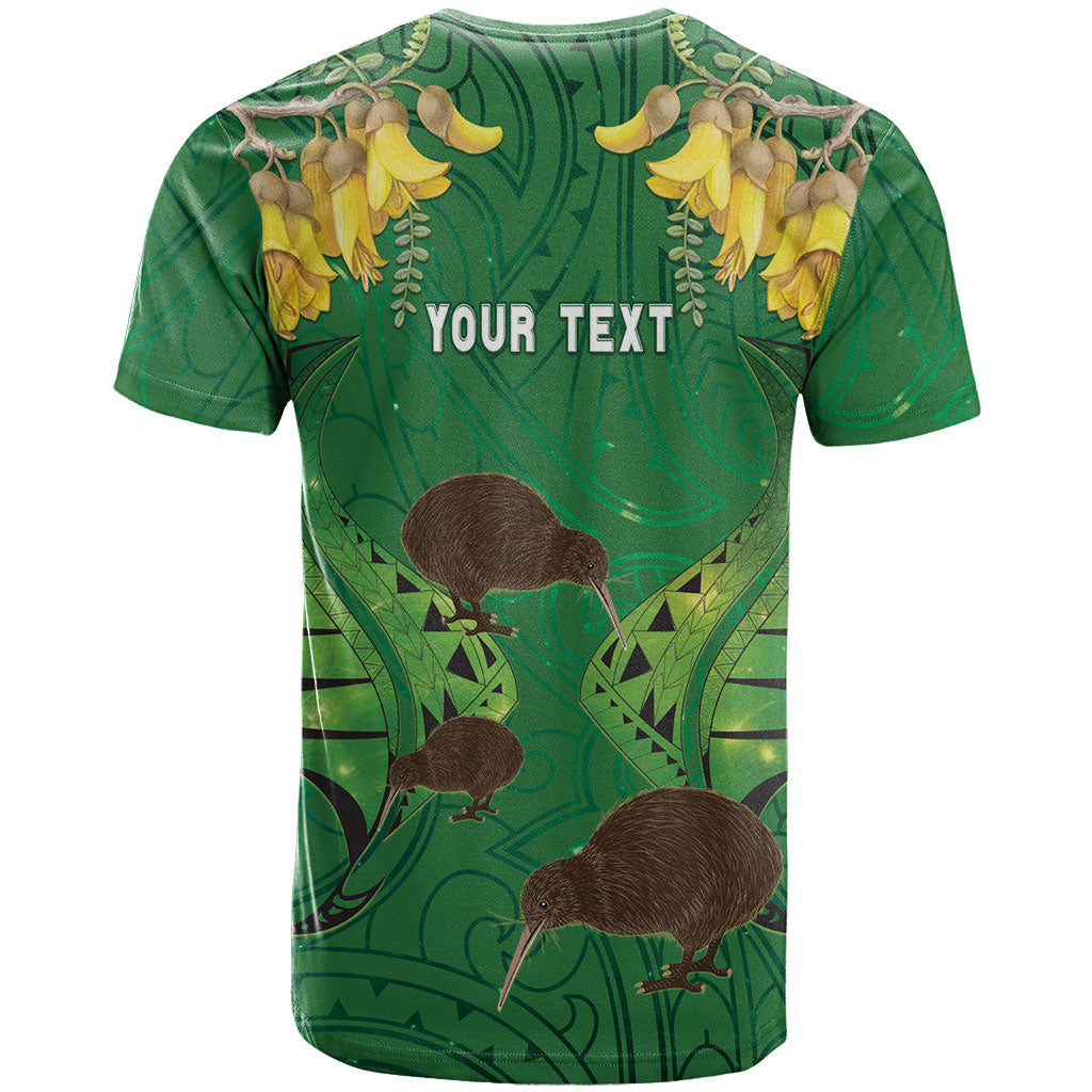 Personalised South Canterbury Anniversary Day T Shirt Kiwi Kowhai Silver Fern Maori Pattern