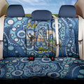 Australia Father's Day Back Car Seat Cover Aussie Fishing Best Dad Ever Aboriginal Pattern