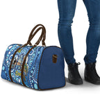 Australia Father's Day Travel Bag Aussie Fishing Best Dad Ever Aboriginal Pattern