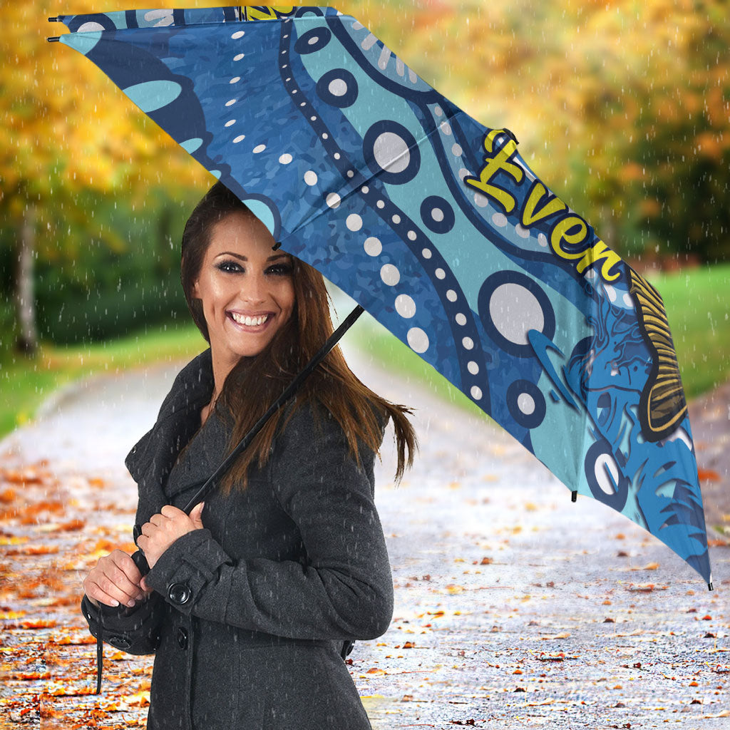 Australia Father's Day Umbrella Aussie Fishing Best Dad Ever Aboriginal Pattern