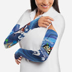Darts NAIDOC Week 2026 Personalised Arm Sleeves Australia Flag Kangaroo Dhari Aboriginal Art
