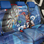Darts NAIDOC Week 2026 Personalised Back Car Seat Cover Australia Flag Kangaroo Dhari Aboriginal Art