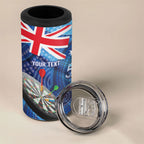 Darts NAIDOC Week 2026 Personalised 4 in 1 Can Cooler Tumbler Australia Flag Kangaroo Dhari Aboriginal Art