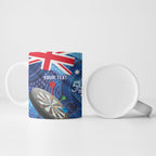 Darts NAIDOC Week 2026 Personalised Ceramic Mug Australia Flag Kangaroo Dhari Aboriginal Art