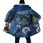 Darts NAIDOC Week 2026 Personalised Cloak Australia Flag Kangaroo Dhari Aboriginal Art