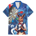 Darts NAIDOC Week 2026 Personalised Family Matching Mermaid Dress and Hawaiian Shirt Australia Flag Kangaroo Dhari Aboriginal Art