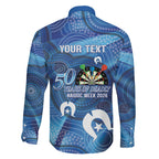 Darts NAIDOC Week 2026 Personalised Family Matching Mermaid Dress and Hawaiian Shirt Australia Flag Kangaroo Dhari Aboriginal Art