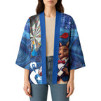 Darts NAIDOC Week 2026 Personalised Kimono Australia Flag Kangaroo Dhari Aboriginal Art