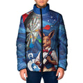 Darts NAIDOC Week 2026 Personalised Padded Jacket Australia Flag Kangaroo Dhari Aboriginal Art