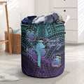 New Zealand Suicide Prevention Month Laundry Basket Maori Mauri Tu Mauri Ora Polynesian Pattern