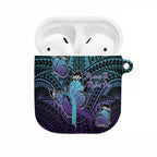 New Zealand Suicide Prevention Month AirPods Case Maori Mauri Tu Mauri Ora Polynesian Pattern