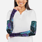 Personalised New Zealand Suicide Prevention Month Arm Sleeves Maori Mauri Tu Mauri Ora Polynesian Pattern